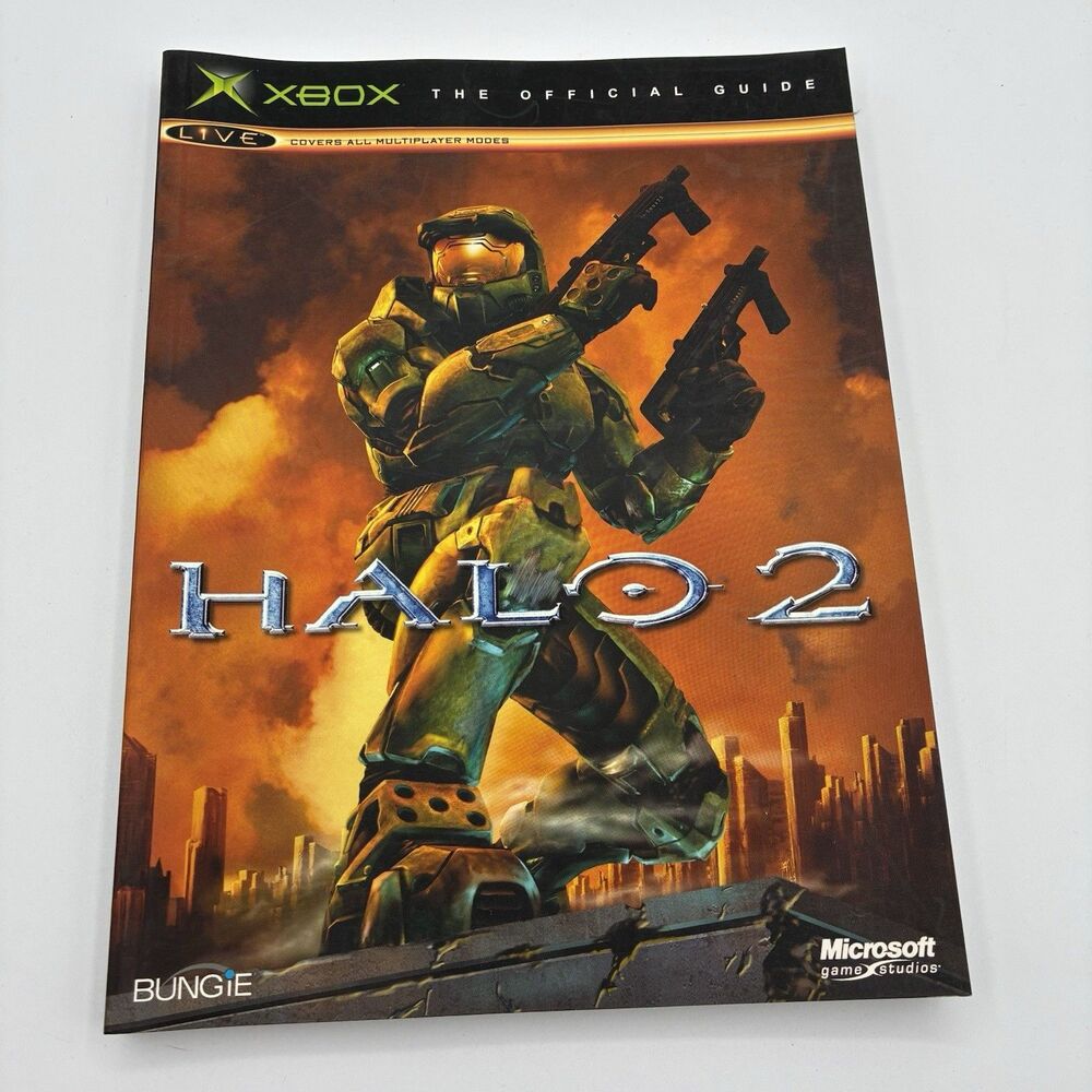Microsoft Xbox Halo 2 Official Prima Strategy Guide Paperback 2004